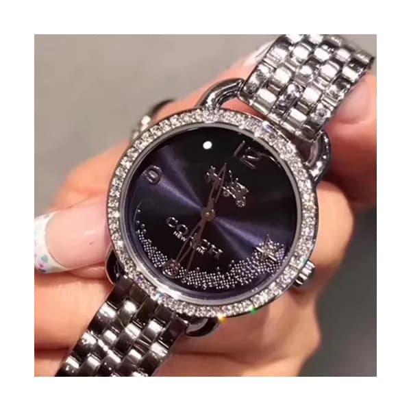 COACH LADIES QUARTZ - 코치 레이디스 쿼츠,네이비 - 1