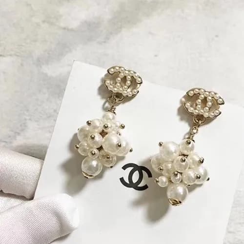 CHANEL Yellow Gold Earring - 샤넬 여성용 18k도금 옐로우 골… - 1