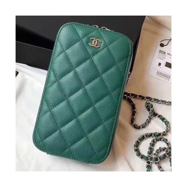 Chanel Women Phone Bag,10CM - 샤넬 여성용 휴대폰 백, CHAB02… - 1