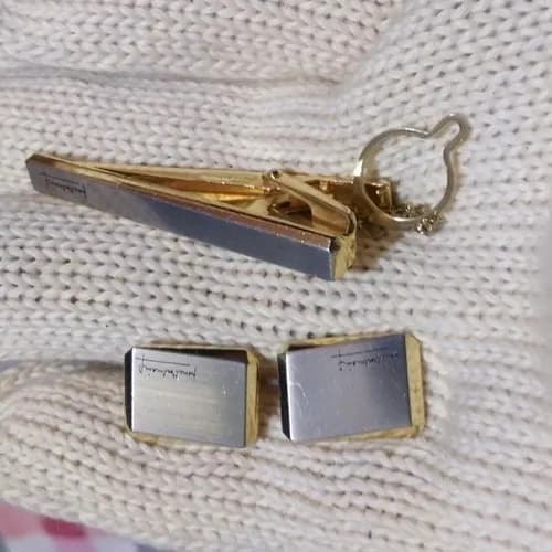 BALMAIN MENS YELLOW GOLD CUFFS - 발망 남성용 1… - 1