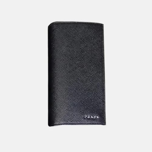 Prada 2018 Mens Saffiano Leather Long Purse - 프라다 … - 1