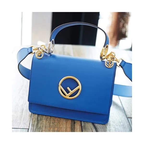 Fendi 2018 Kan I F Logo Tote Shoulder Bag ,26CM - … - 1