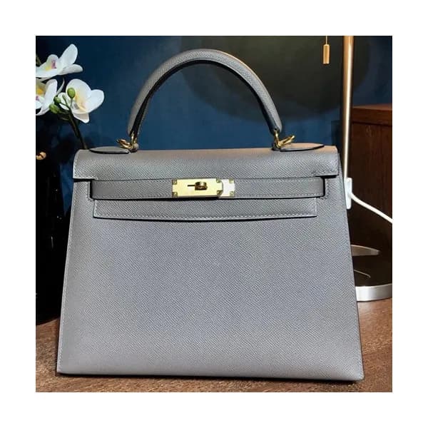 Hermes Kelly Epsom Leather Tote Shoulder Bag ,28cm… - 1
