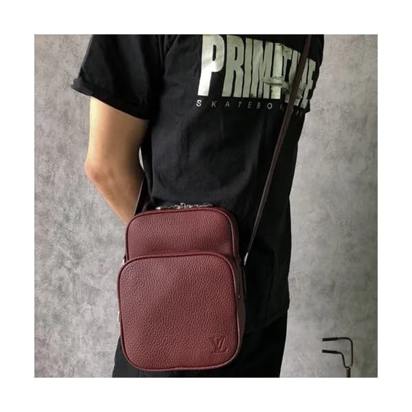 Louis Vuitton Leather Shoulder Bag,20cm - 루이비통 레더 … - 1