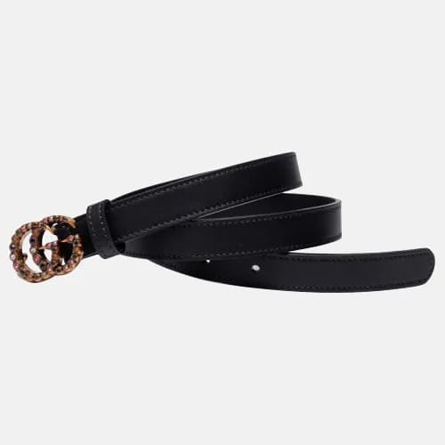 [매장판]Gucci 2019 Ladies GG Cubic Buckle Leather Bel… - 1