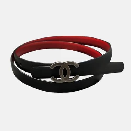 Chanel 2019 Ladies Vinage Classic CC Buckle Leathe… - 1