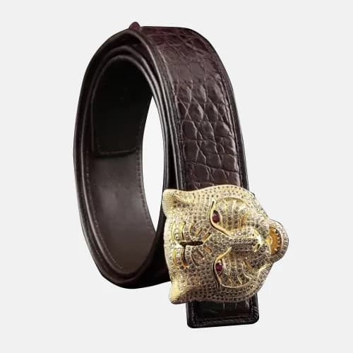 Stefano Ricci 2019 Mens Embellished Satin Buckle L… - 1