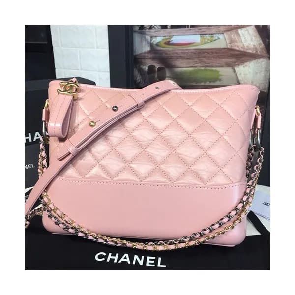 Chanel 2018 Gabrielle Hobo Leather Shoulder Bag ,2… - 1