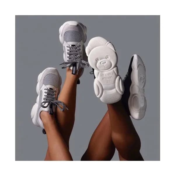 Moschino 2019 Womens New Arrival Canvas Runner - 모… - 1