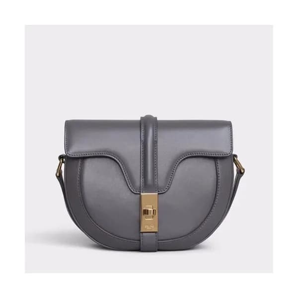 Celine 2019 Besace Leather Shoulder Bag,19CM - 셀린느… - 1