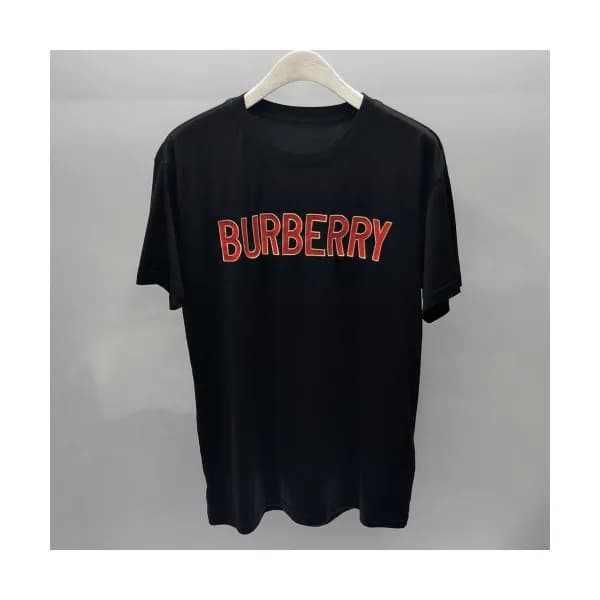 Burberry 2019 Mm/Wm Classic Logo Cotton Short Slee… - 1