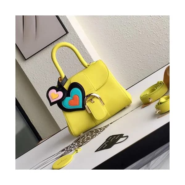 Delvaux 2019 Leather Tote Shoulder Bag,20CM - 델보 2… - 1