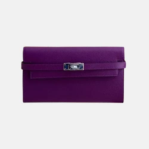 Hermes 2019 Kelly Womens Epsom Leather Wallet - 에… - 1