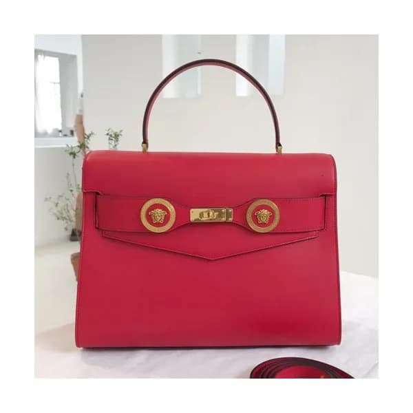 Versace 2019 Women Leather Tote Shoulder Bag,32CM … - 1
