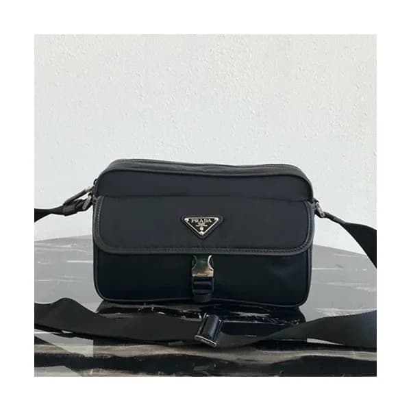 Prada 2019 Nylon Messenger Shoulder Bag,25CM - 프라다… - 1