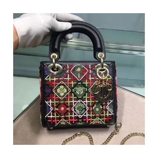 Dior 2019 Lady Dior Tote Shoulder Bag,17CM - 디올 20… - 1