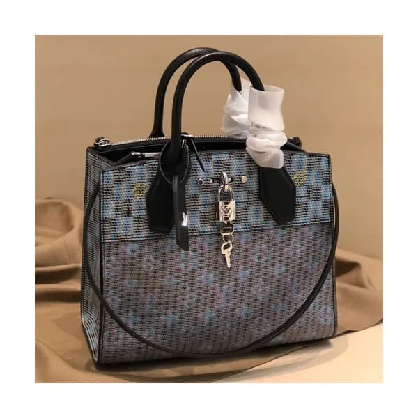 Louis Vuitton 2019 City Steamer Tote Shoulder Bag,… - 1