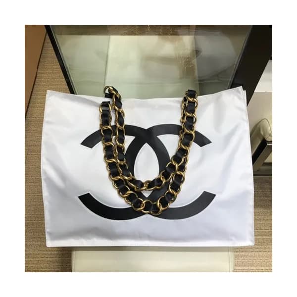 Chanel 2019 Canvas Women Tote Shoulder Shopper Bag… - 1