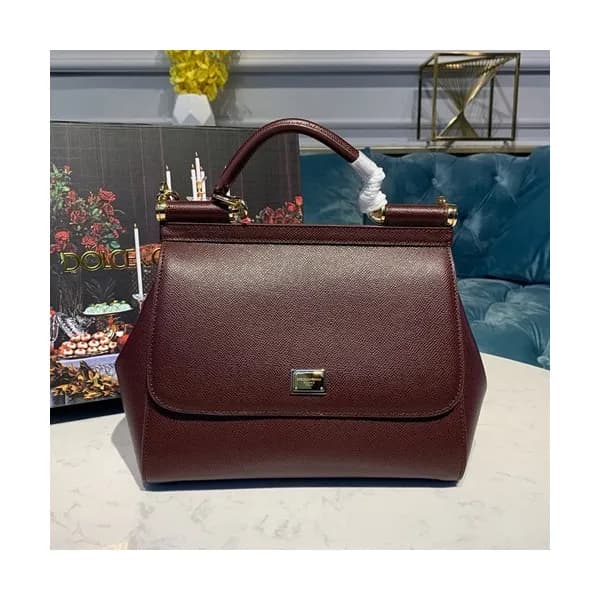 Dolce&Gabbana 2019 Leather Tote Shoulder Bag ,25CM… - 1