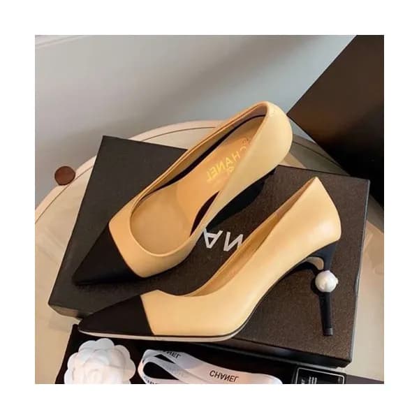 Chanel 2019 Ladies Pumps High Heel - 샤넬 2019 여성용 펌… - 1