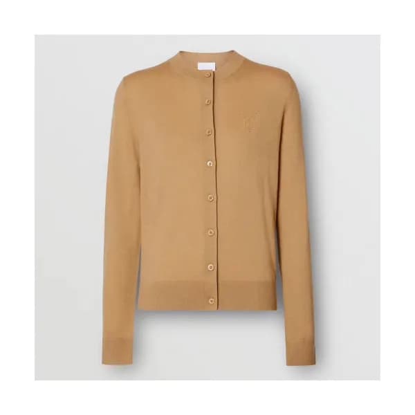 Burberry 2019 Womens Retro Logo Wool Cardigan - 버버… - 1