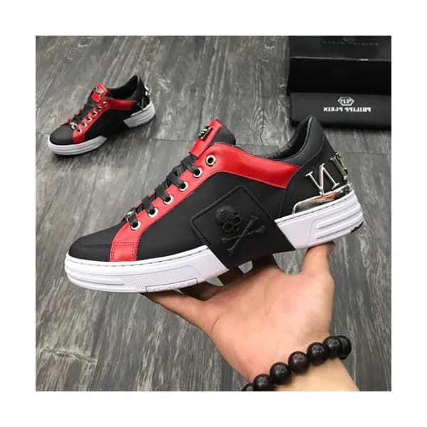 Philipp plein 2019 Mens Leather Sneakers - 필립플레인 … - 1