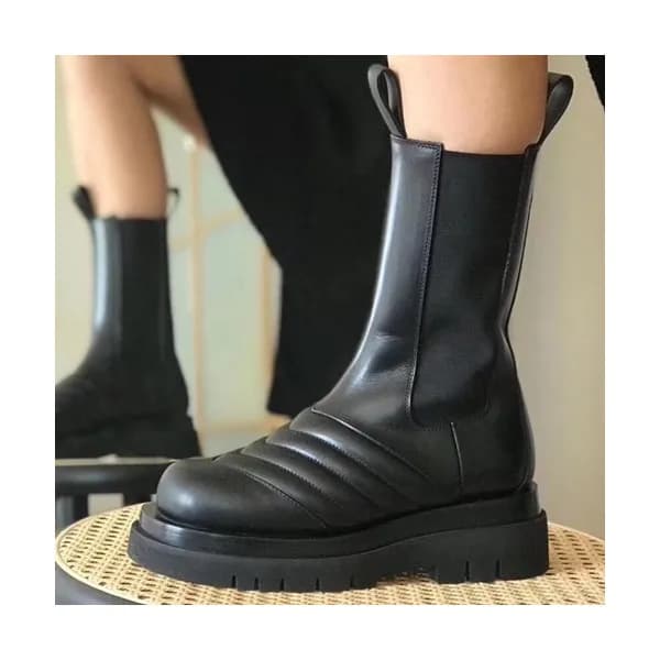 Bottega Veneta 2019 Ladies Leather Boots - 보테가베네타 … - 1