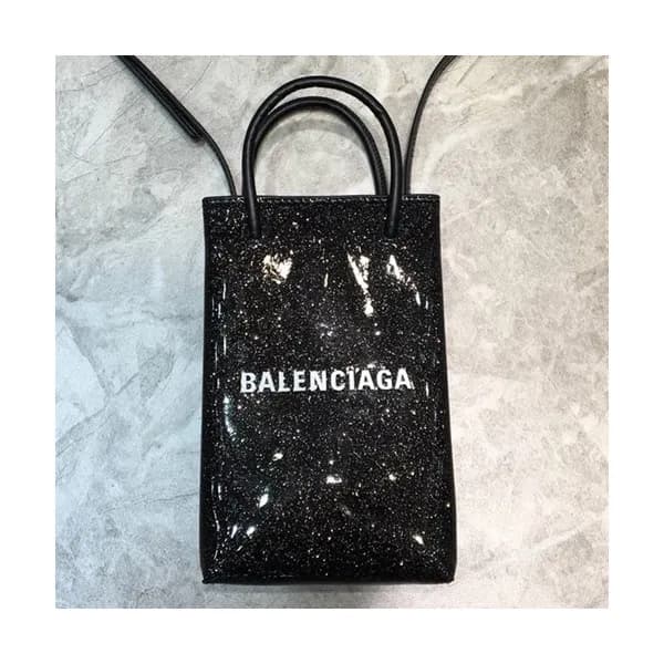 Balenciaga 2019 Super Mini Tote Shoulder Bag / Pho… - 1