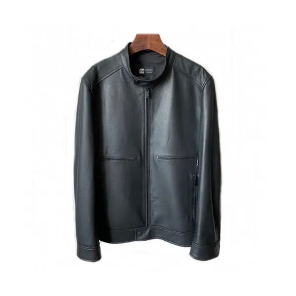 Ermenegildo Zegna 2019 Mens Business Leather Jacke… - 1