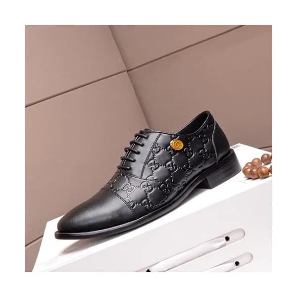 Gucci 2019 Mens Leather Oxford Shoes - 구찌 2019 남성… - 1