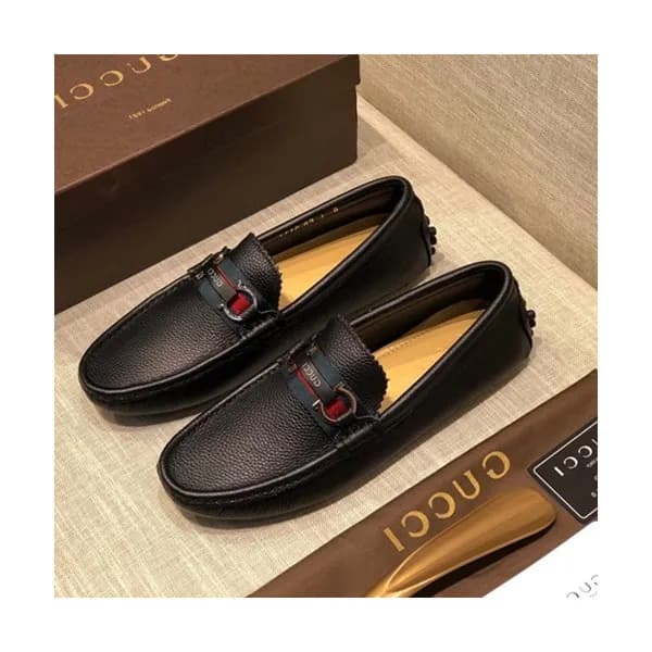 Gucci 2020 Mens Leather Loafer - 구찌 2020 남성용 레더 로퍼… - 1