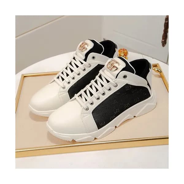 Gucci 2020 Mens Leather Sneakers - 구찌 2020 남성용 레더 … - 1