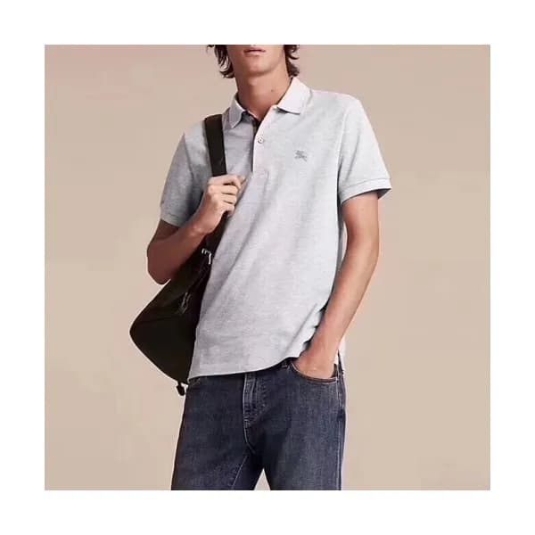 [버버리]Burberry 2020 Mens Logo Cotton Polo Short Sle… - 1