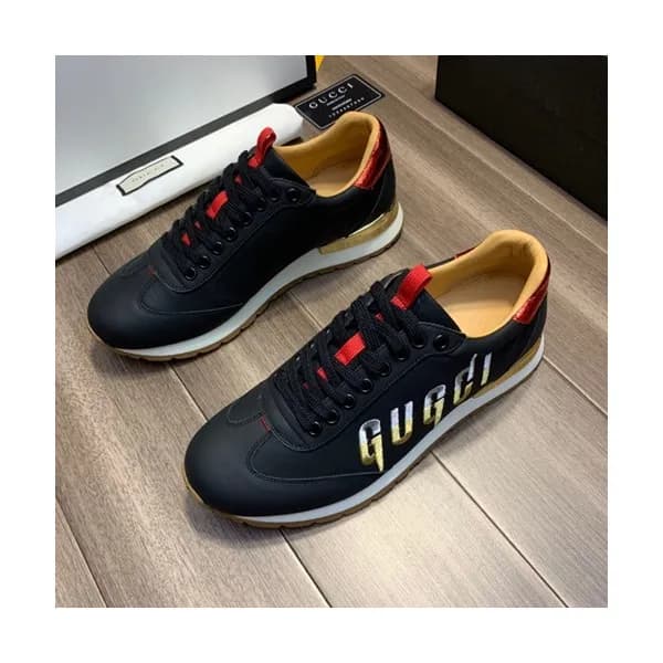 Gucci 2020 Mens Leather Sneakers - 구찌 2020 남성용 레더… - 1