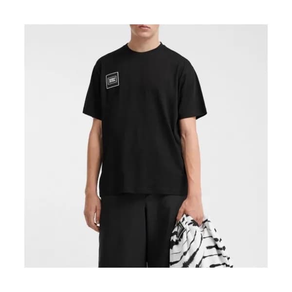 [버버리]Burberry 2020 Mens Logo Crew-neck Cotton Shor… - 1