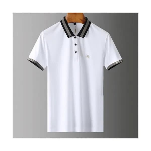 [버버리]Burberry 2020 Mens Logo Silket Short Sleeved … - 1