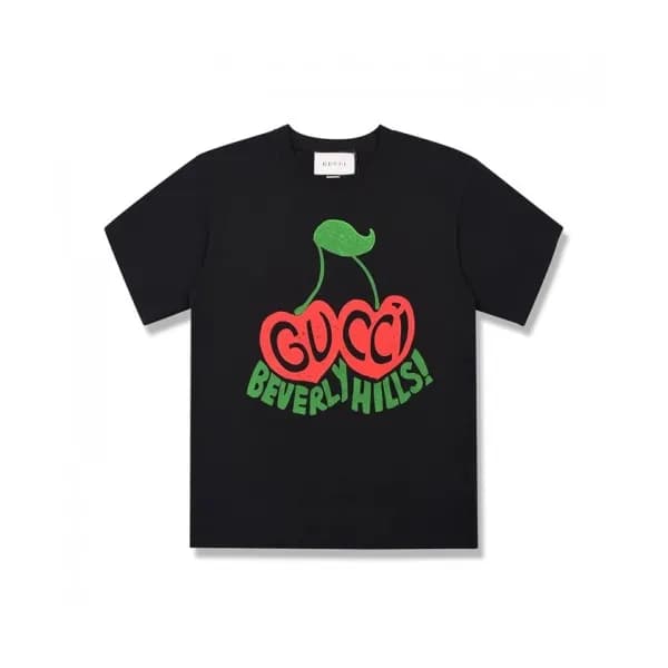 [매장판]Gucci 2020 Mm/Wm Logo Cotton Short Sleeved Ts… - 1