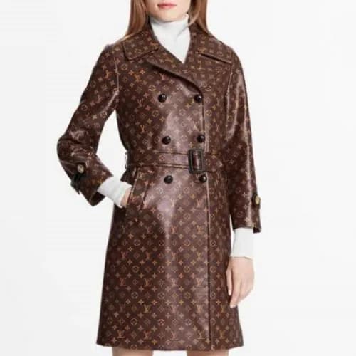 Louis vuitton Womens Leather Coat - 루이비통 여성 모노그램 … - 1