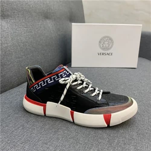 Versace 2021 Men's Leather Sneakers - 베르사체 202… - 1