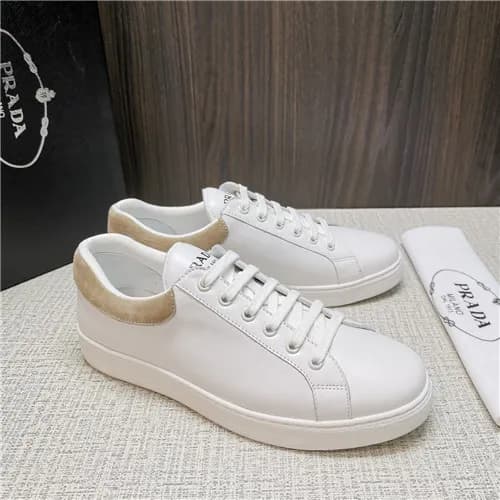 Prada 2021 Men's Leather Sneakers - 프라다 2021 남… - 1