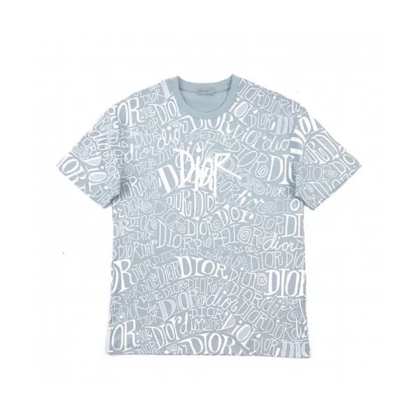 [디올]Dior 2021 Mm/Wm Casual Crew-neck Short Sleeved… - 1