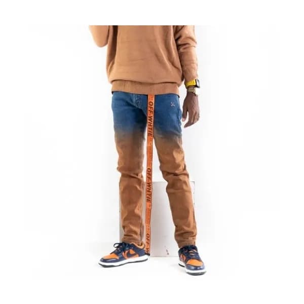 Off-white 2021 Mens Logo Denim Jeans - 오프화이트 2021 … - 1