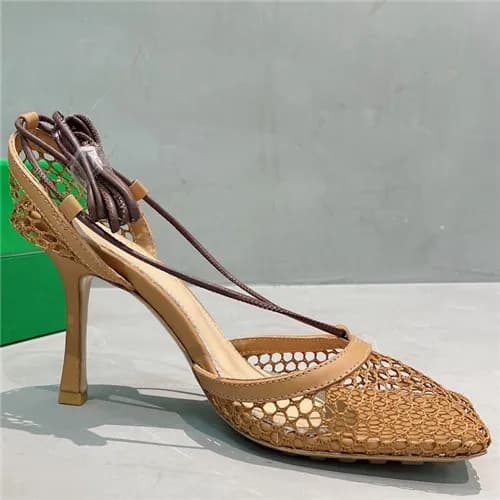 Bottega Veneta 2021 Women's Leather High Heel … - 1