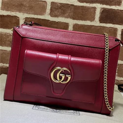 [구찌]Gucci 2021 Women's Leather Closs Bag,28cm,… - 1