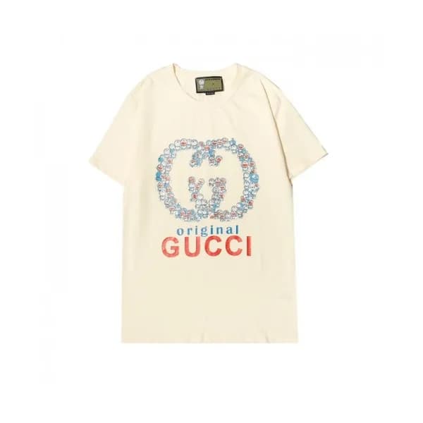 [모던템]Gucci Mm/Wm Logo Short Sleeved Tshirts Ivory… - 1
