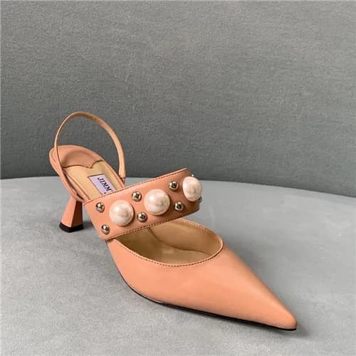 Jimmy Choo 2021 Women's Leather High Heel Sand… - 1