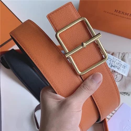 Hermes 2021 Men's Leather Belt,3.8cm,HERBT0146… - 1