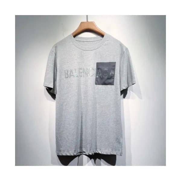 Balenciaga Mm/Wm Logo Cotton Short Sleeved Tshirt… - 1