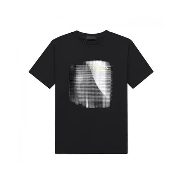 Prada Mm/Wm Basic Logo Short Sleeved Tshirts Bla… - 1