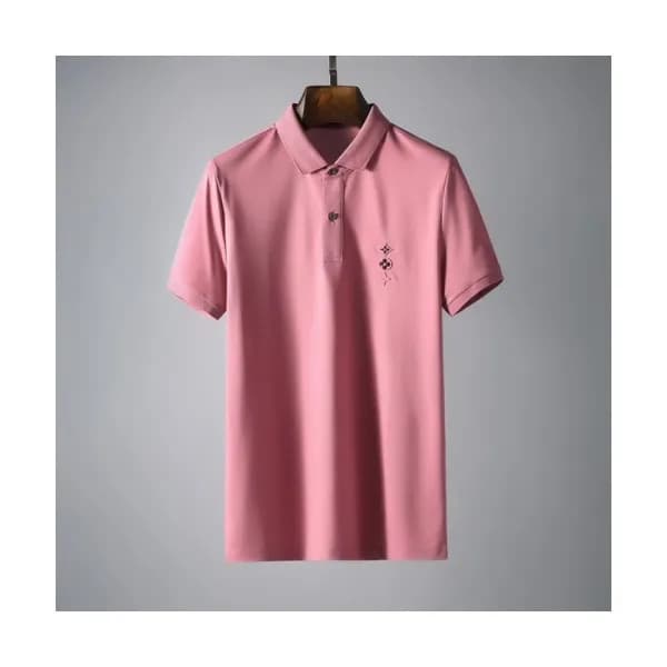 Louis vuitton Mens Logo Short Sleeved Tshirts Pin… - 1
